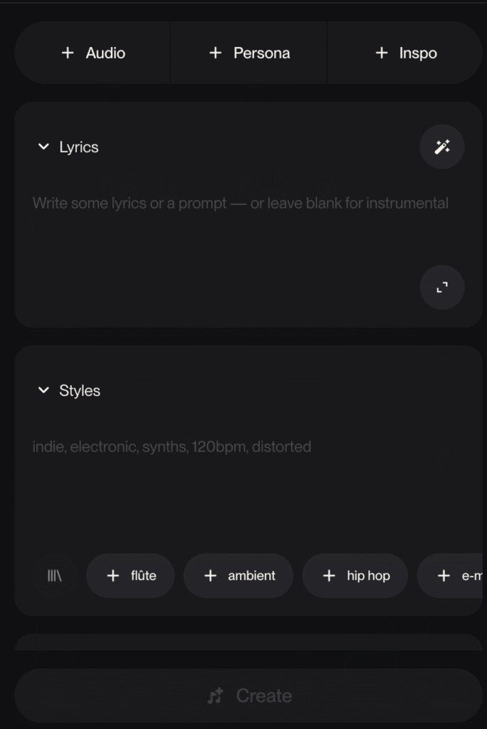 how to generate ai music on suno